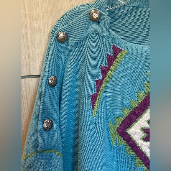 One Of A Kind  Designer Ann Tobias Poncho By ROJA Collection - Picture 7 of 12